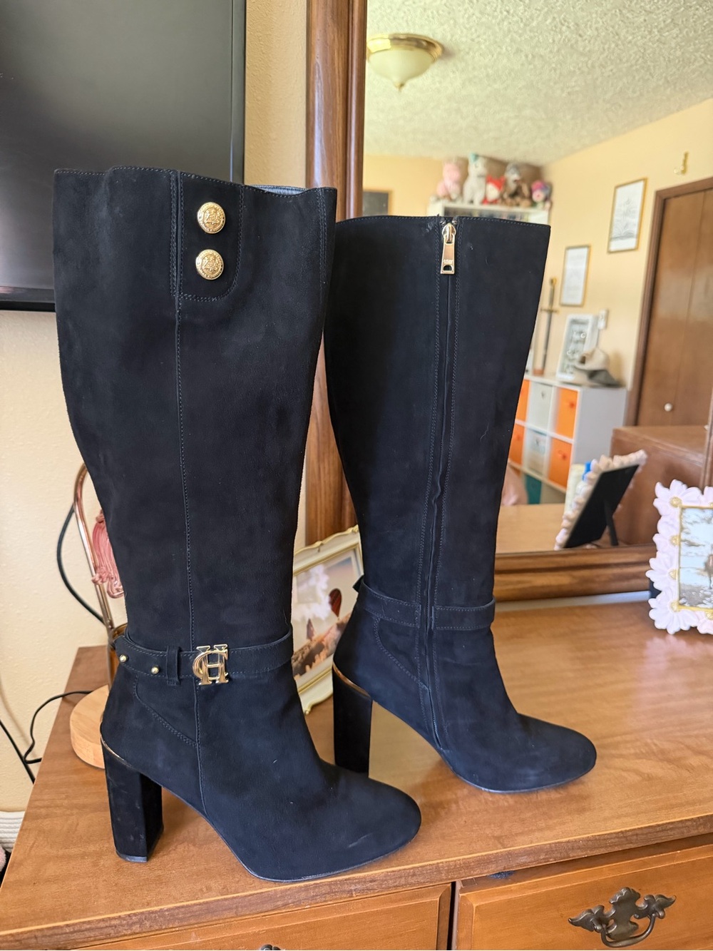 Holland Cooper Marlborough Knee High Boot